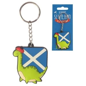 Nessie (Pack Of 6) Novelty PVC Keyring