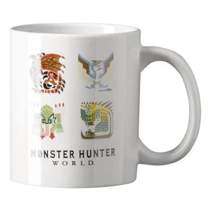 Monster Hunter World Monster Icons 320ml Mug