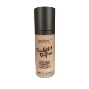 Technic Sculpt & Define Matte Finish Foundation Honey