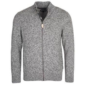 Barbour Fife Zip Through Sweatshirt - Grey Marl GY72