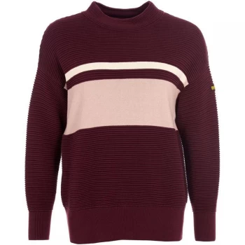 Barbour International Chicane Knit - Merlot