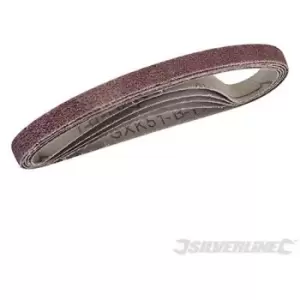 Silverline (726614) Sanding Belts 10 x 330mm 40 Grit Pack of 5