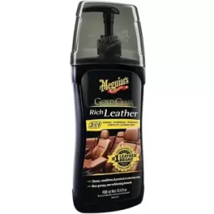 Gold Class Rich Leather 3 in 1 Cleaner Conditioner Protector 400ml - Meguiars