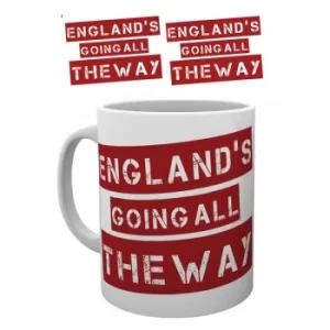 England Going All The Way Mug