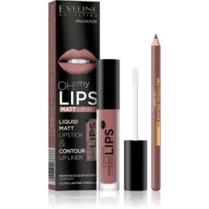 Eveline Cosmetics OH! my LIPS Matt Lip Set 02 Milky Chocolate