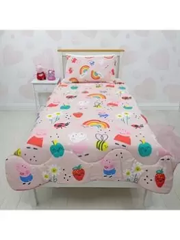 Peppa Pig Lovely Jnr Coverless Duvet 4 - Multi