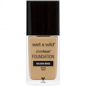 wet n wild photofocus Foundation 30ml (Various Shades) - Golden Beige