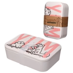 Bamboo Composite Simons Cat Reusable Lunch Box