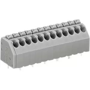 Wago 250-204. Terminal Block, Wire To Brd, 4Pos, 16Awg