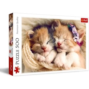 Sleeping Kittens Jigsaw Puzzle - 500 Pieces