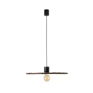 Costas Matt Black, Rattan Pendant Lamp Ø600