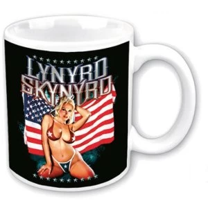 Lynyrd Skynyrd - American Flag Boxed Standard Mug