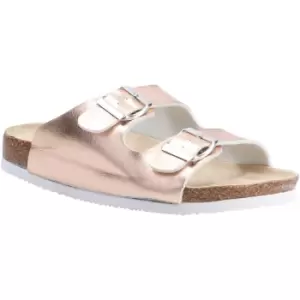 Divaz Womens Ladies Nimes Two Buckle Slider Sandals UK Size 7 (EU 40)