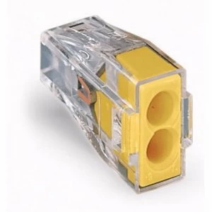 WAGO 773-102 2 Way Push In Terminal Connector - Single