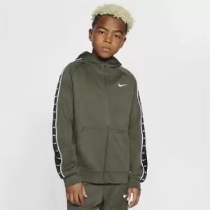 Nike Tape Hoodie Junior Boys - Green