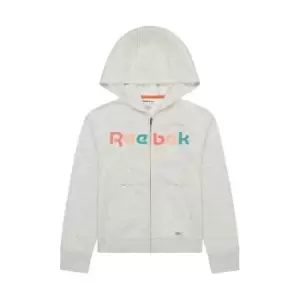 Reebok Rainbow Zip Hoody Junior Girls - Grey