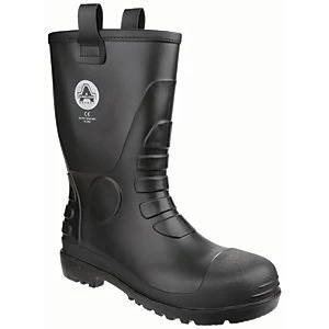 Amblers Safety FS90 Rigger Safety Boot - Black Size 7