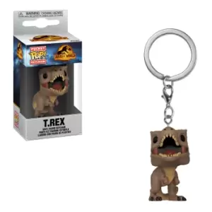 Jurassic World Dominion T-Rex Funko Pop! Vinyl Keychain