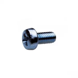 Toolcraft Phillips Raised Head Screws DIN 7985 Steel 4.8 M5 x 10mm...