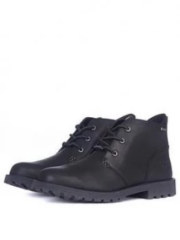 Barbour Pennine Chukka Boot - Black, Size 8, Men