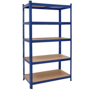 Heavy Duty Shelving 180x90x40cm Blue 875kg