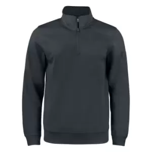 Clique Unisex Adult Basic Active Quarter Zip Sweatshirt (XXL) (Black)