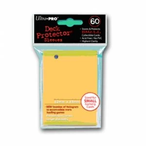 Ultra Pro Small Yellow 50 Deck Protectors - 10 Packs