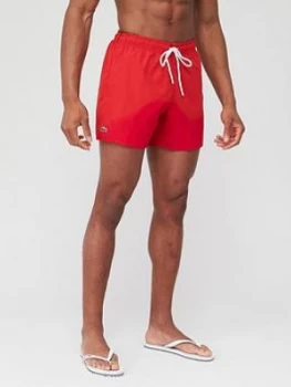 Lacoste Sportswear Classic Swim Shorts, Red, Size S, Men