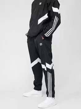 adidas Originals Woven Track Pants - Black, Size L, Men