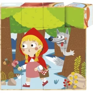 Little Red Riding Hood Wooden Block Puzzle