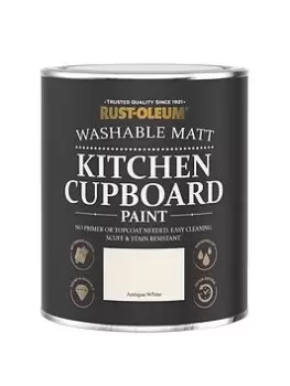 Rust-Oleum Kitchen Cupboard Paint Antique White 750Ml