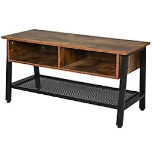 HOMCOM TV Stand 833-795 Brown 400 x 1,000 x 505 mm