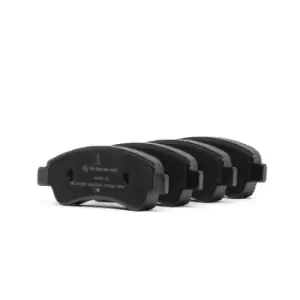 METZGER Brake pad set GREENPARTS 1170026 Brake pads,Brake pad set, disc brake PEUGEOT,CITROEN,DS,206 Schragheck (2A/C),206 CC (2D),207 (WA_, WC_)