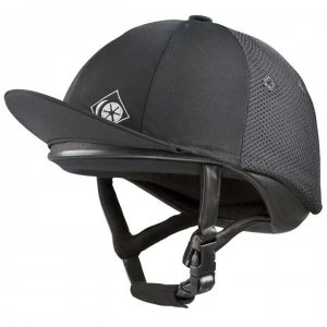 Charles Owen J3 Skull Riding Hat Junior - Black