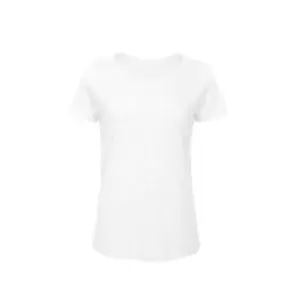 B&C Womens/Ladies Favourite Organic Cotton Slub T-Shirt (S) (Chic Pure White)