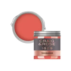 Craig & Rose 1829 Troubadour Chalky Emulsion Paint, 50ml Tester Pot