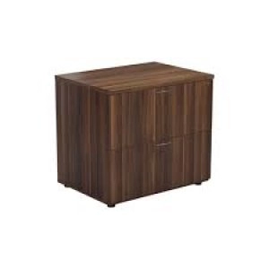 Walnut 2 Drawer Side Filer KF78952