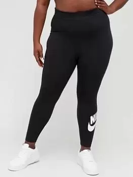 Nike Nsw Essential Futura Legging (Curve) - Black