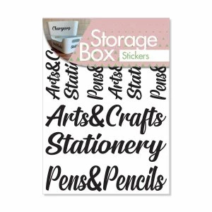 Storage Stickers Arts and Crafts