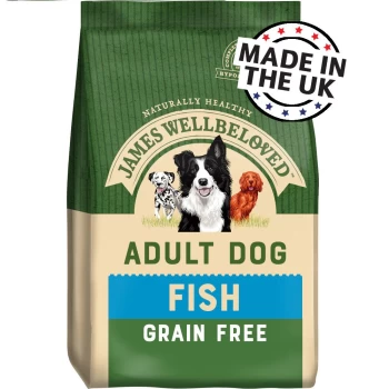 James Wellbeloved Adult Grain Free Fish Dog Food 10kg