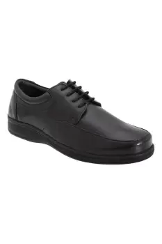 Super Soft Leather 4 Eye Lightweight Tie Shoes