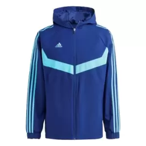 adidas Tiro Warm Windbreaker Mens - Blue