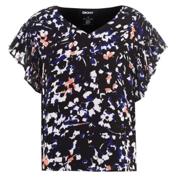 DKNY Print Blouse - Multi