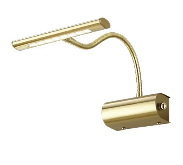 Curtis Modern Picture Light Brass Matt 3000K