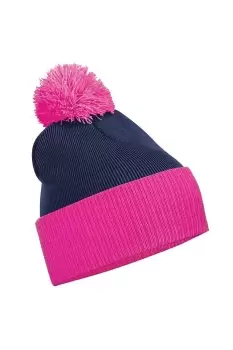 Snowstar Duo Two-Tone Winter Beanie Hat