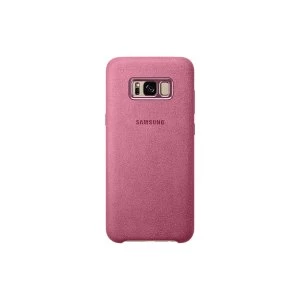 Samsung EF-XG955APEGWW Galaxy S8 Plus Alcantara Cover in Pink