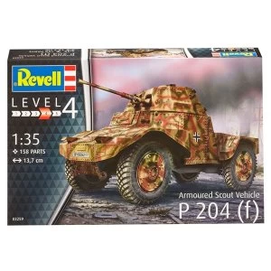 Armoured Scout Vehicle P204 1:35 Revell Model Kit