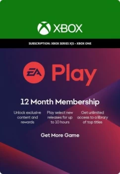 Microsoft Xbox EA Play 12 Months Subscription Membership