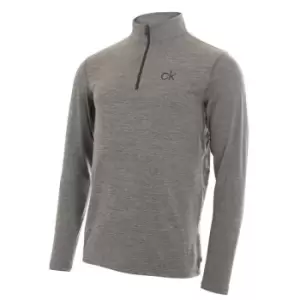 Calvin Klein Golf Newport Zip Top - Silver