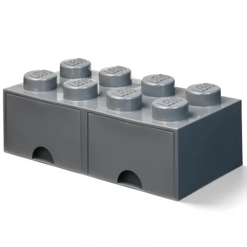 LEGO Storage Drawer 8 - Dark Grey